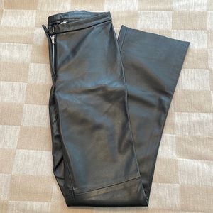 St. Vincent lambskin leather pants